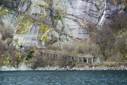 Tunnelinngang Glomfjord kraftstasjon