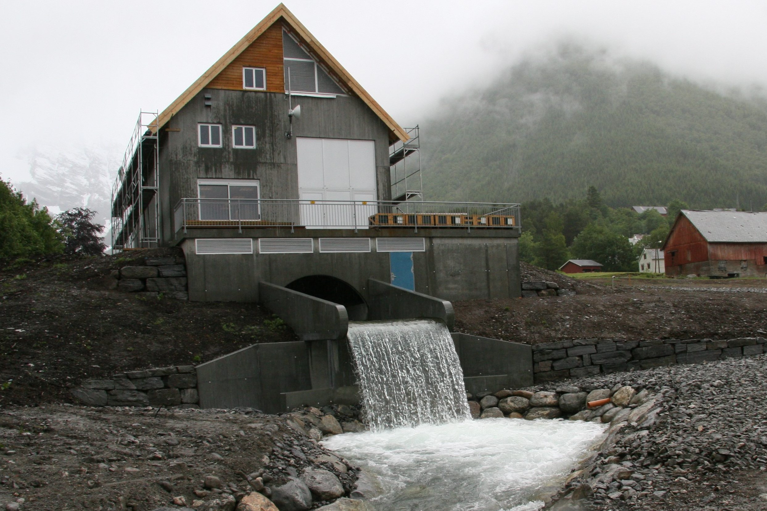 bilde viser Urke Kraftverk - mini vannkraftverk 